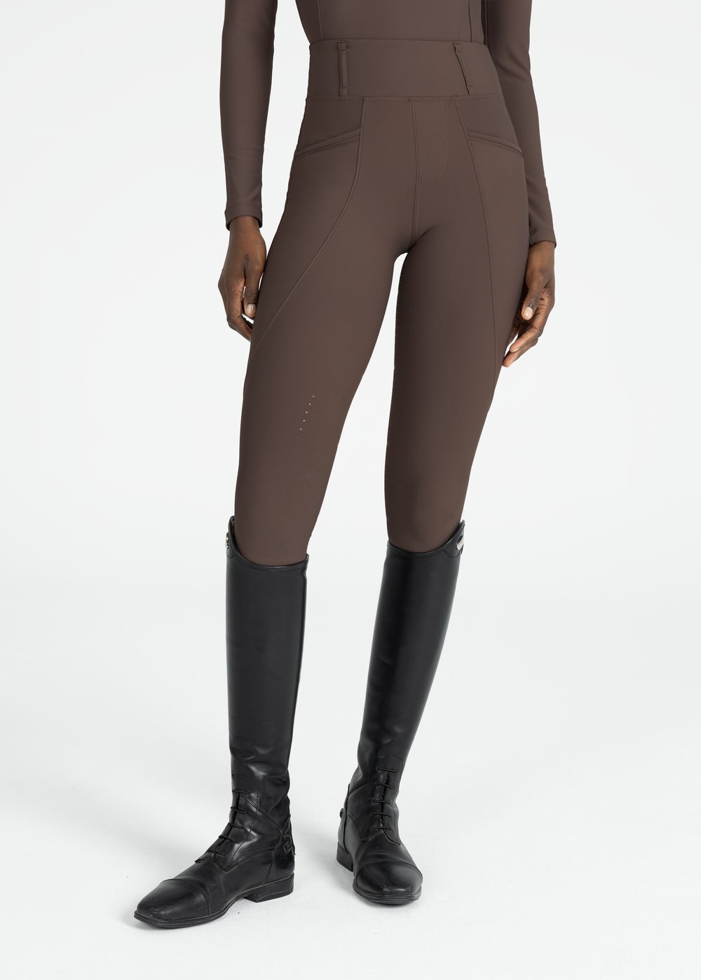 Pro Riding Binici Taytı (Mocha) Full Grip