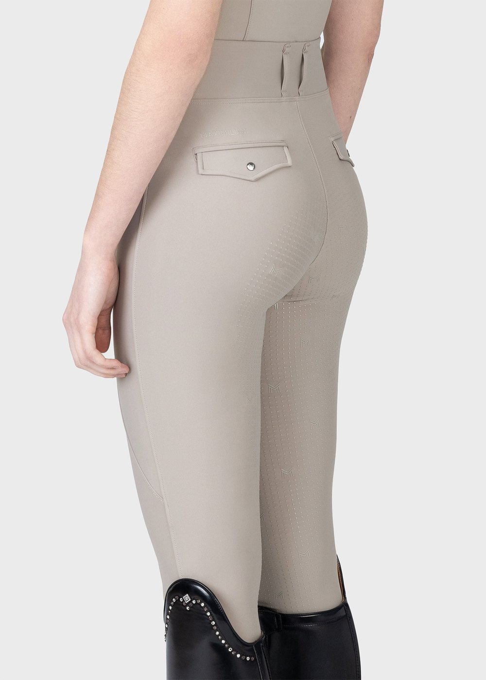 Pro Riding Binici Taytı (Soft Boz Kahverengi) Full Grip