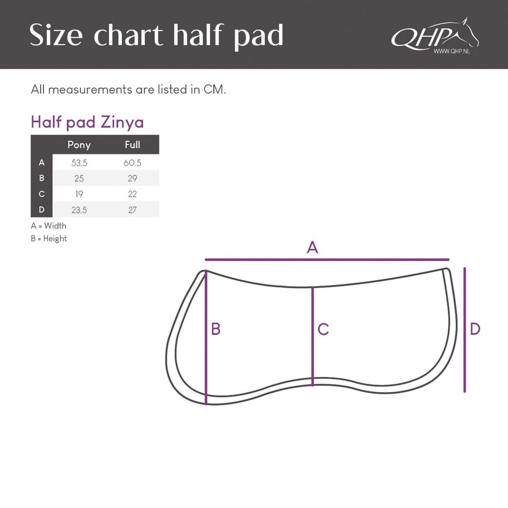 QHP Zinya Kürklü Eyer Altı Pad