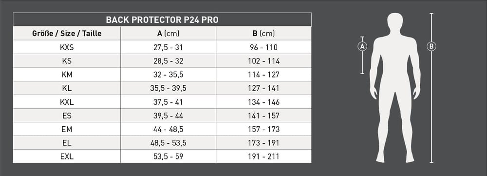 Sırt Koruyucu Yelek P24 Pro Genç Binici