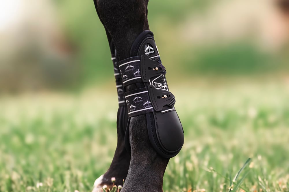 TRH5 Ön Tendon Koruyucu Getr - Siyah