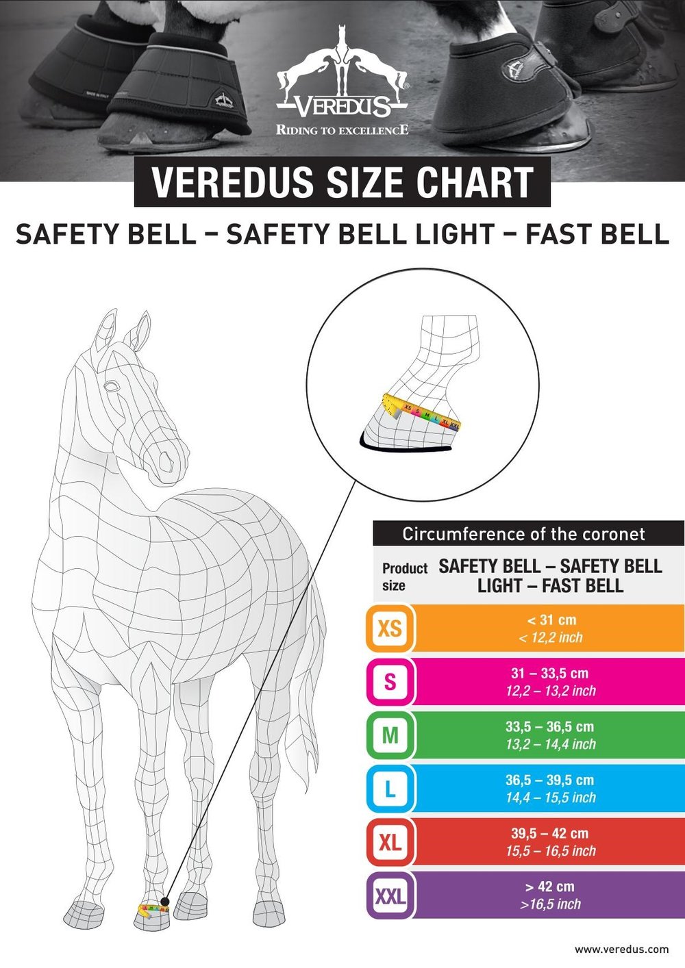 VEREDUS Safety-Bell Light Save The Sheep Tırnak Koruyucu - Beyaz