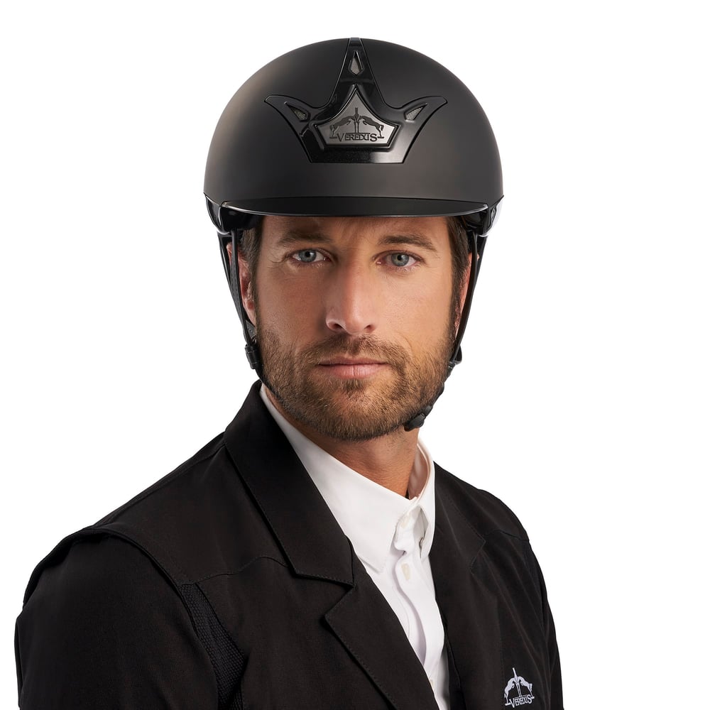 VEREDUS Vita Helmet GST Mat Binici Kaskı - Matte Siyah