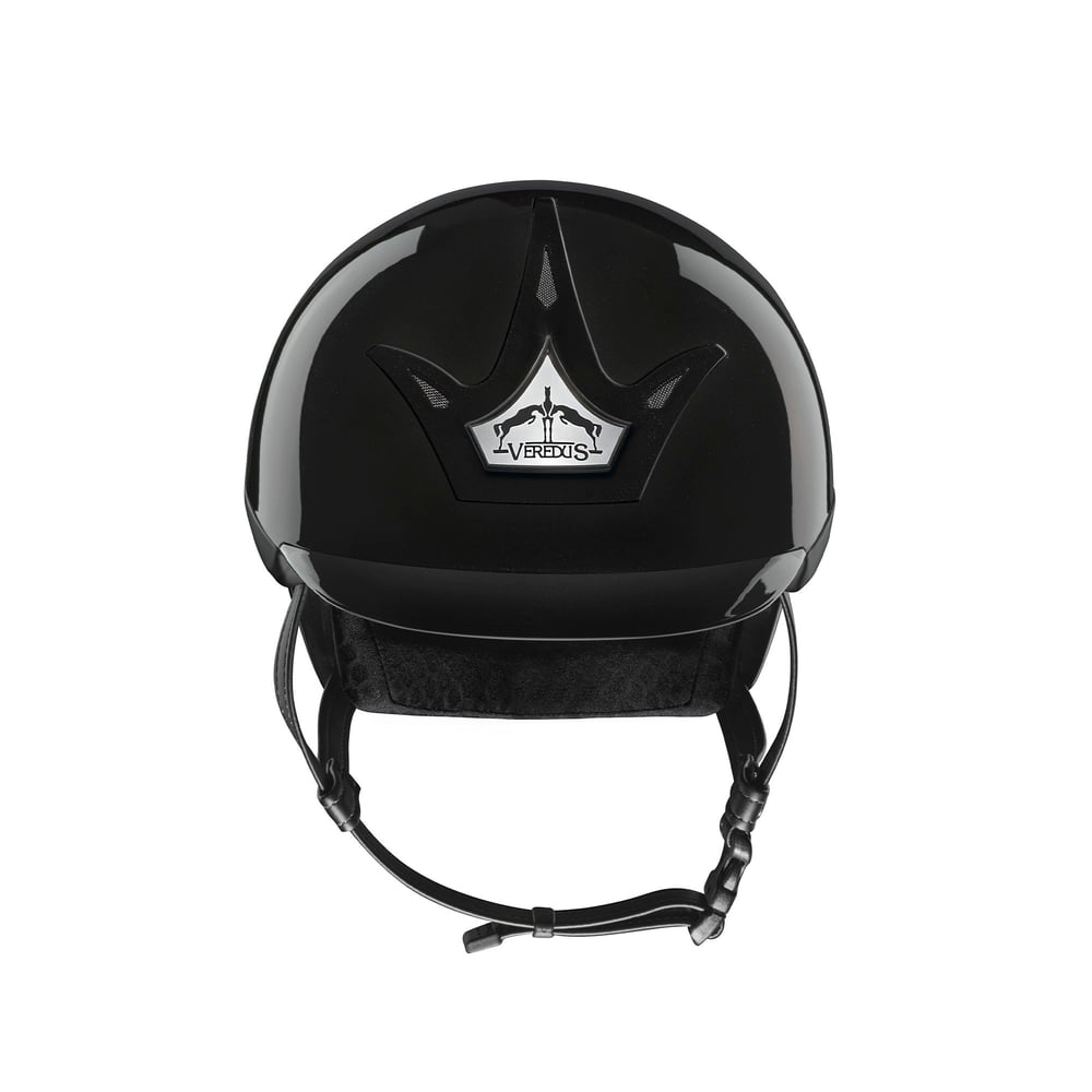 VEREDUS Vita Helmet GST Parlak Binici Kaskı - Glossy Siyah
