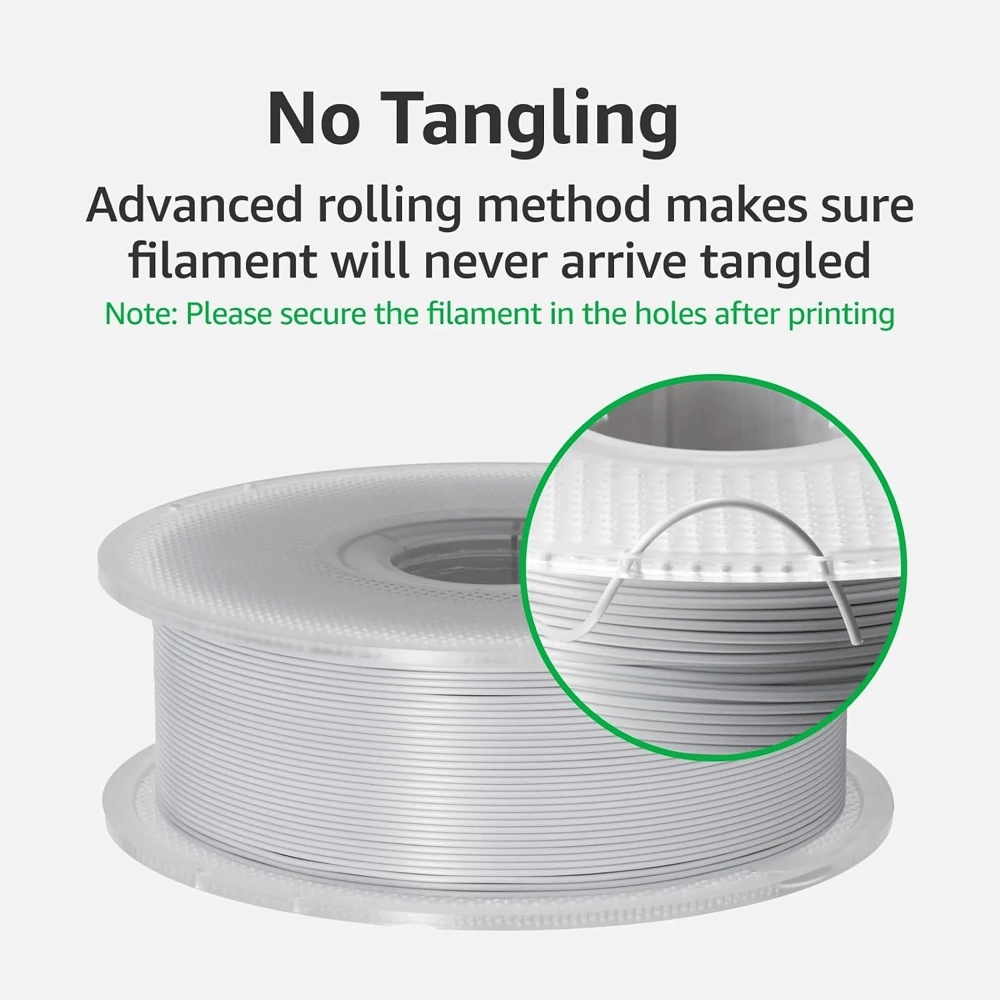 Bambu Lab PLA Basic Mavi Gri Filament 1.75mm 1 Kg - Makaralı