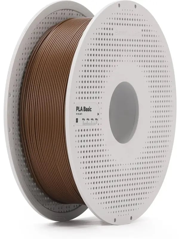 Bambu Lab PLA Basic Kakao Kahverengi Filament 1.75mm 1 Kg - Makaralı