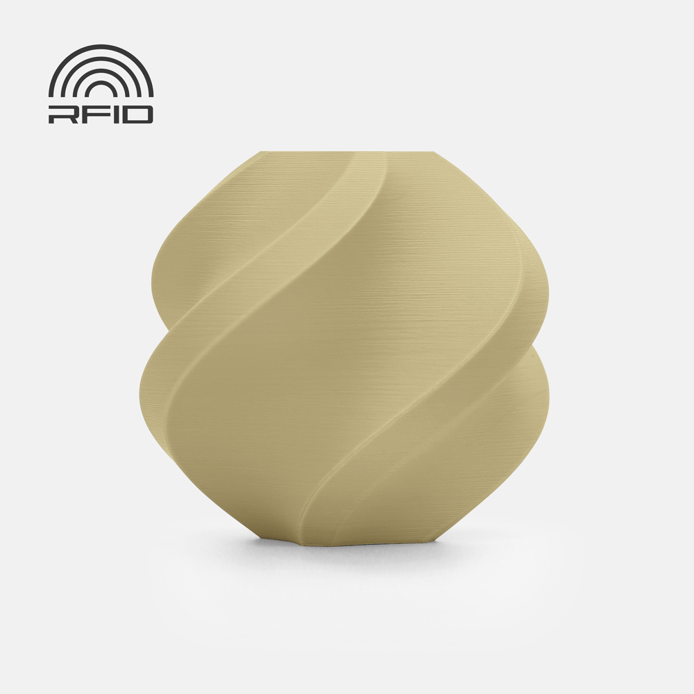 Bambu Lab PLA Mat Çöl Beji Filament 1.75mm 1 Kg - Makaralı