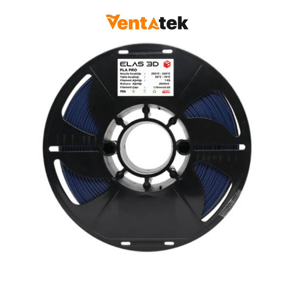 Elas 3D Lacivert PLA Pro Filament - 1.75mm - 1 Kg