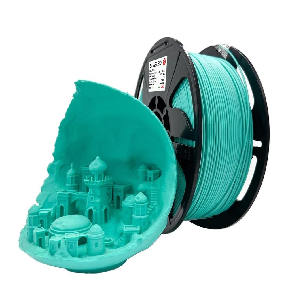 Elas 3D Su Yeşili PLA Pro Filament - 1.75mm - 1 Kg