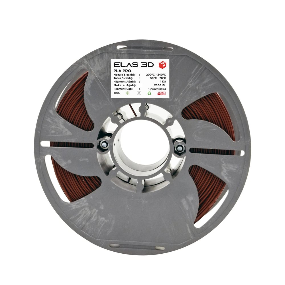 Elas 3D Kiremit PLA Pro Filament - 1.75mm - 1 Kg