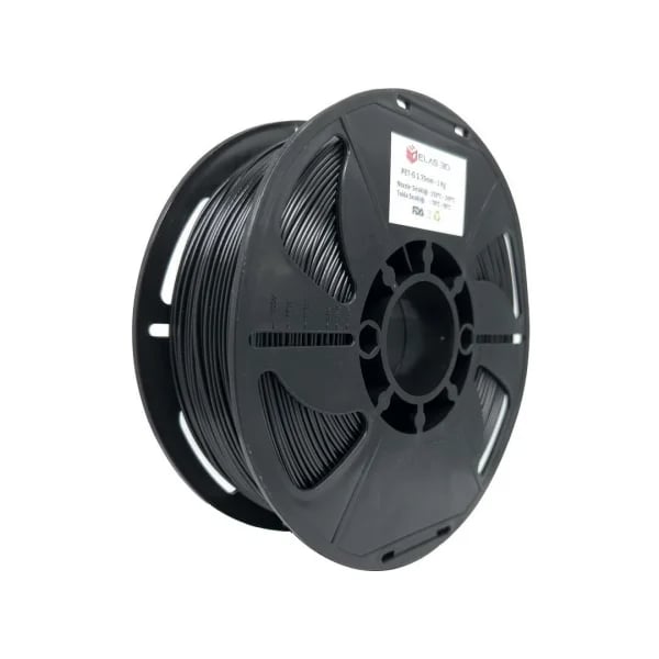 Elas 3D Siyah PETG Filament - 1.75mm - 1 Kg