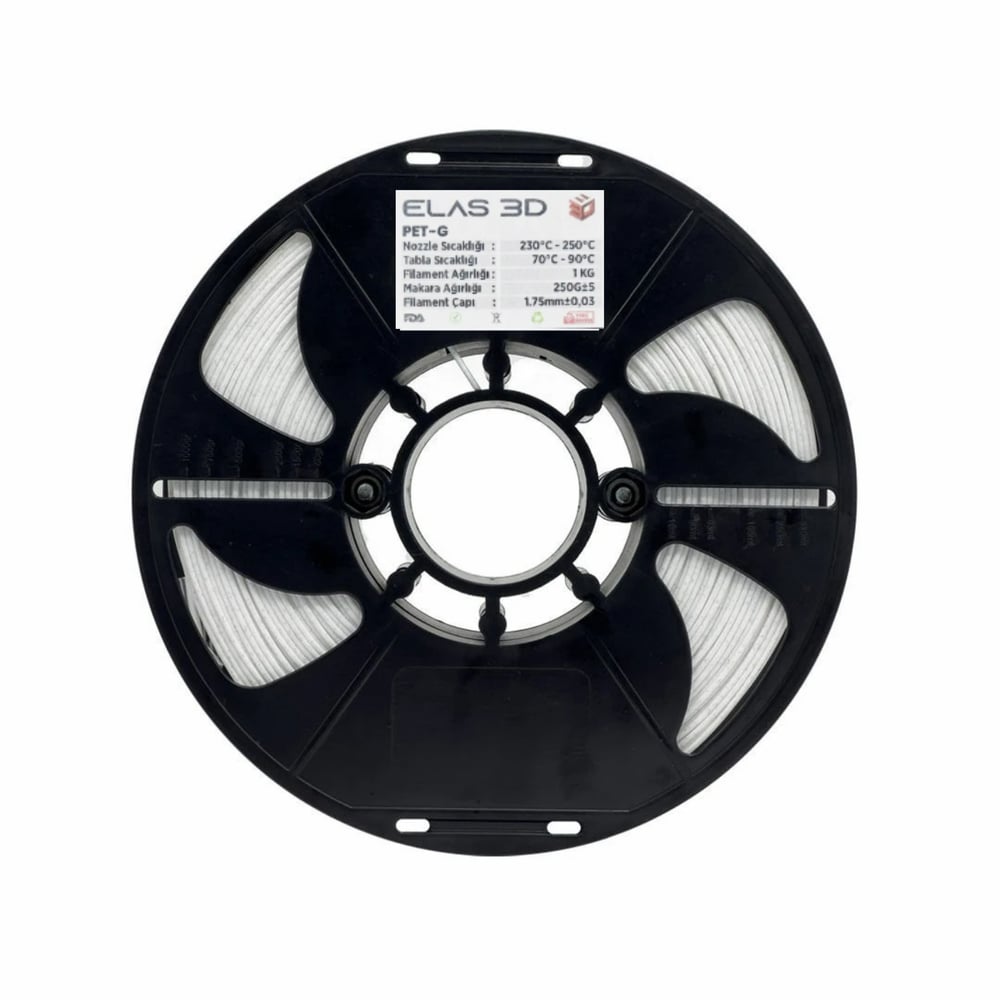 Elas 3D Mermer PETG Filament - 1.75mm - 1 Kg
