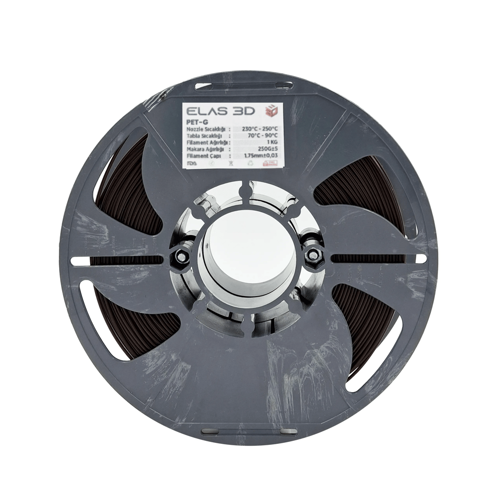 Elas 3D Vişne Çürüğü PETG Filament - 1.75mm - 1 Kg