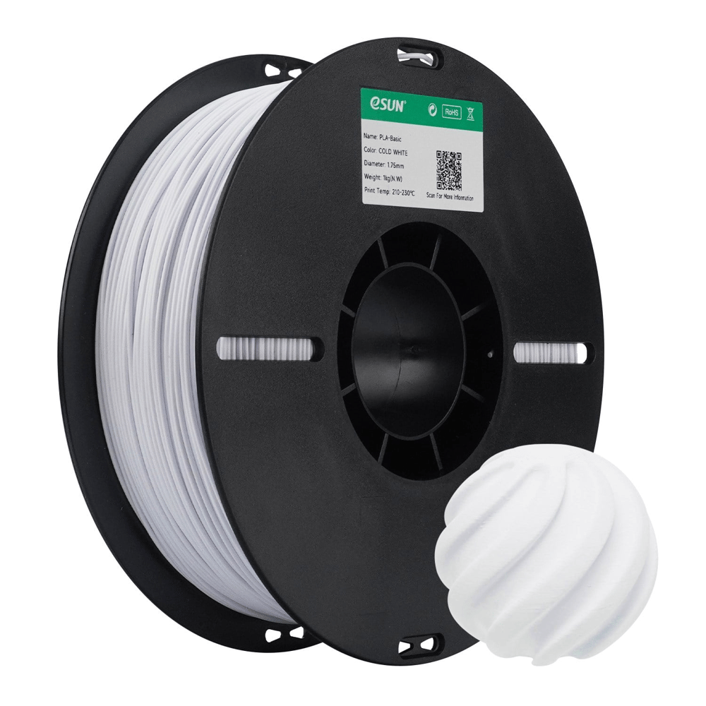 Esun PLA Basic Soğuk Beyaz Filament 1.75mm 1 Kg