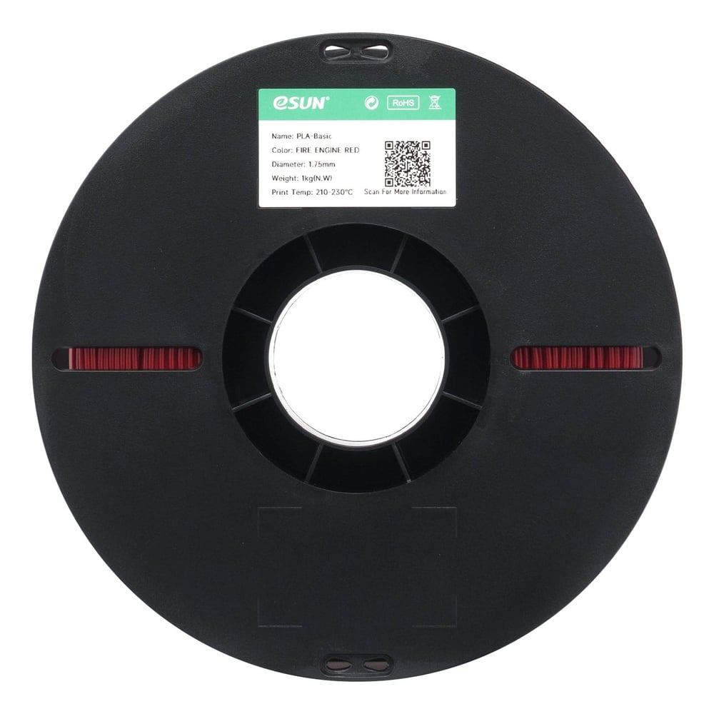 Esun PLA Basic İtfaiye Kırmızısı Filament 1.75mm 1 Kg