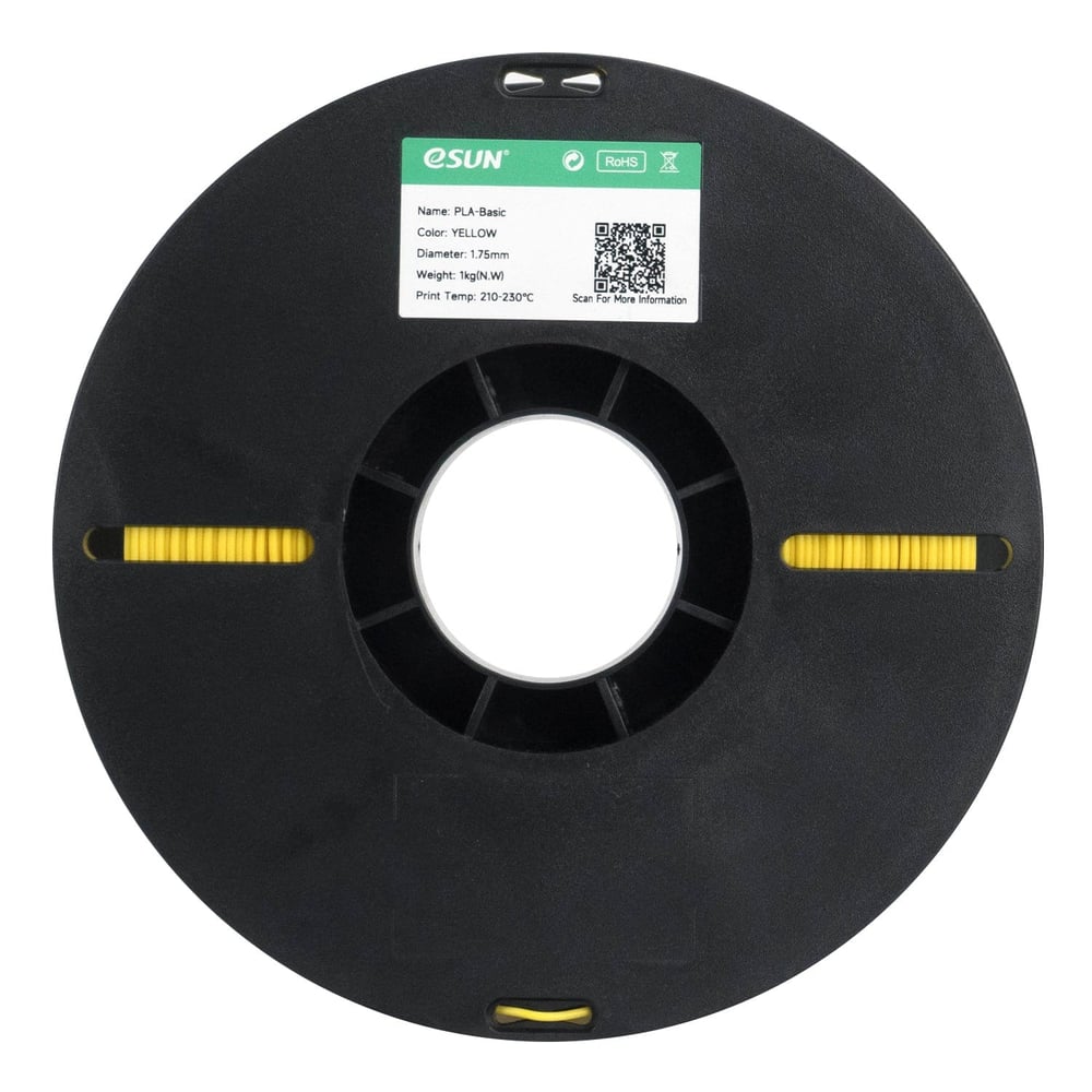 Esun PLA Basic Sarı Filament 1.75mm 1 Kg