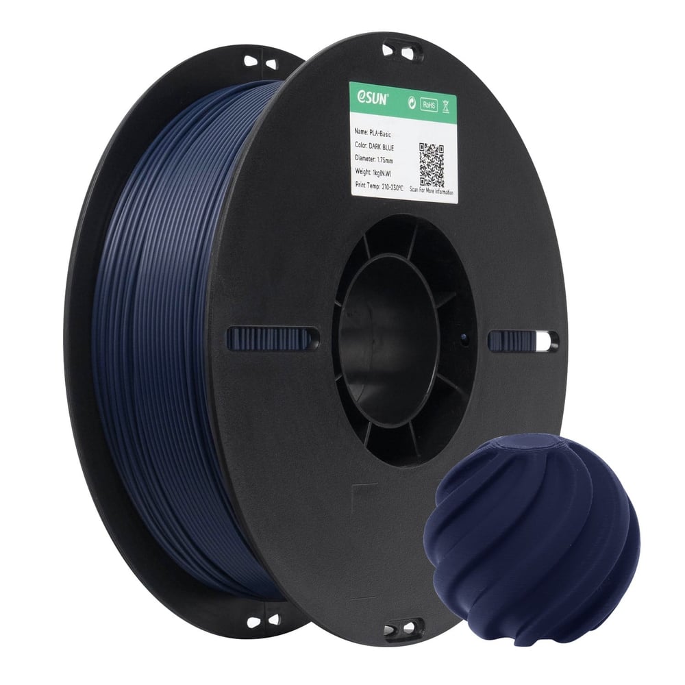 Esun PLA Basic Koyu Mavi Filament 1.75mm 1 Kg