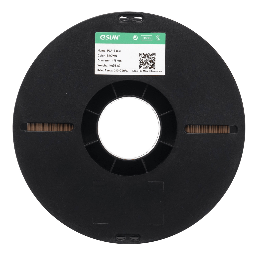 Esun PLA Basic Kahverengi Filament 1.75mm 1 Kg