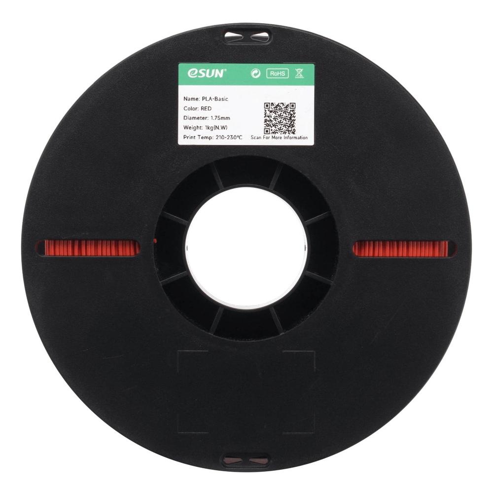Esun PLA Basic Kırmızı Filament 1.75mm 1 Kg