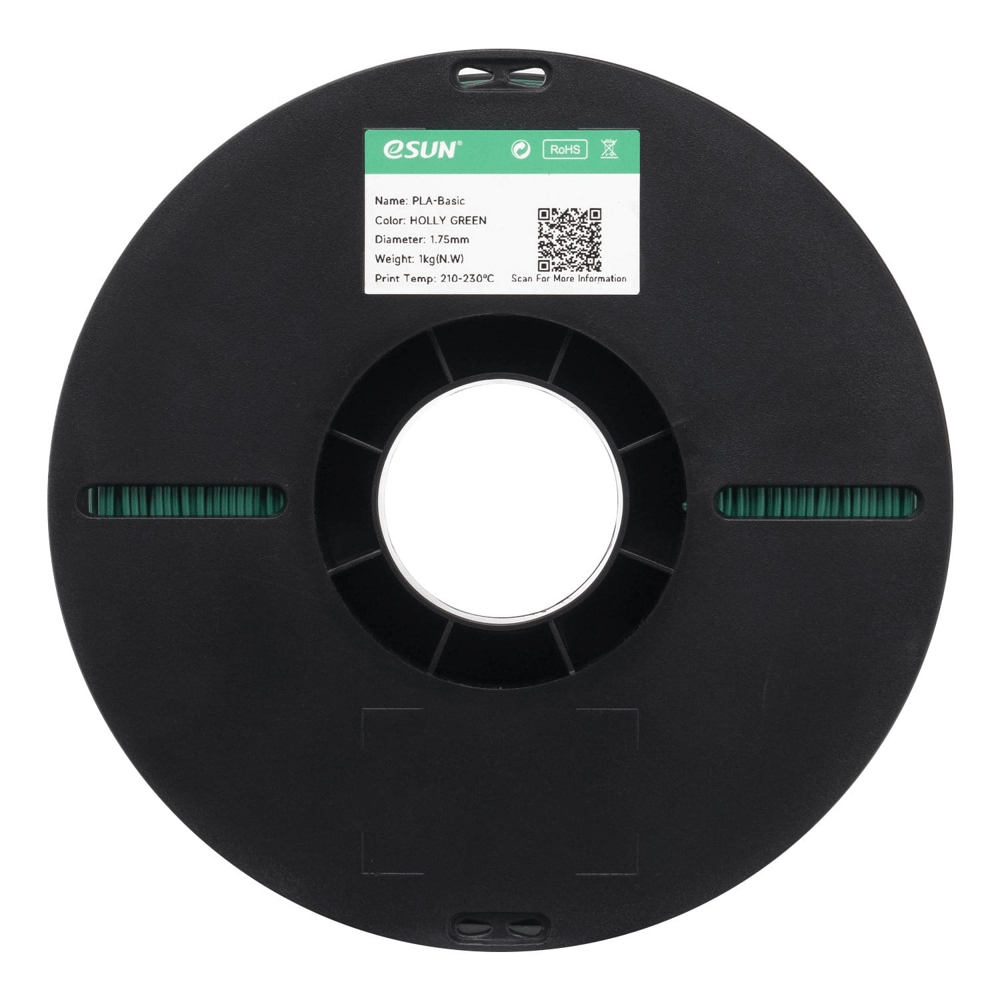 Esun PLA Basic Kozalak Yeşili Filament 1.75mm 1 Kg