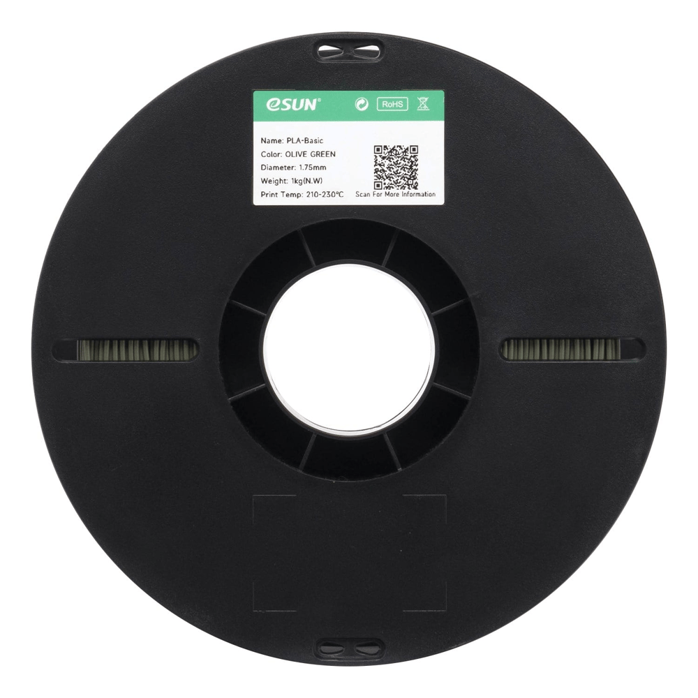 Esun PLA Basic Zeytin Yeşili Filament 1.75mm 1 Kg