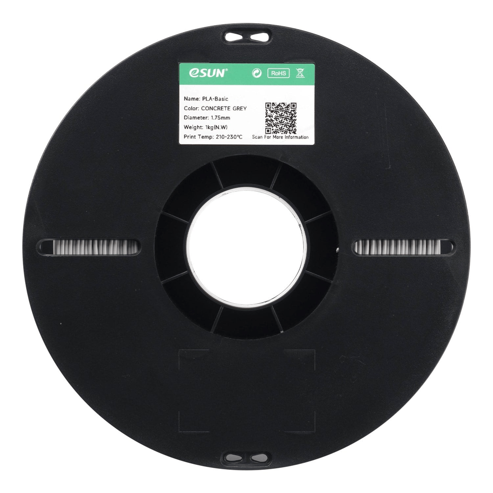 Esun PLA Basic Beton Grisi Filament 1.75mm 1 Kg