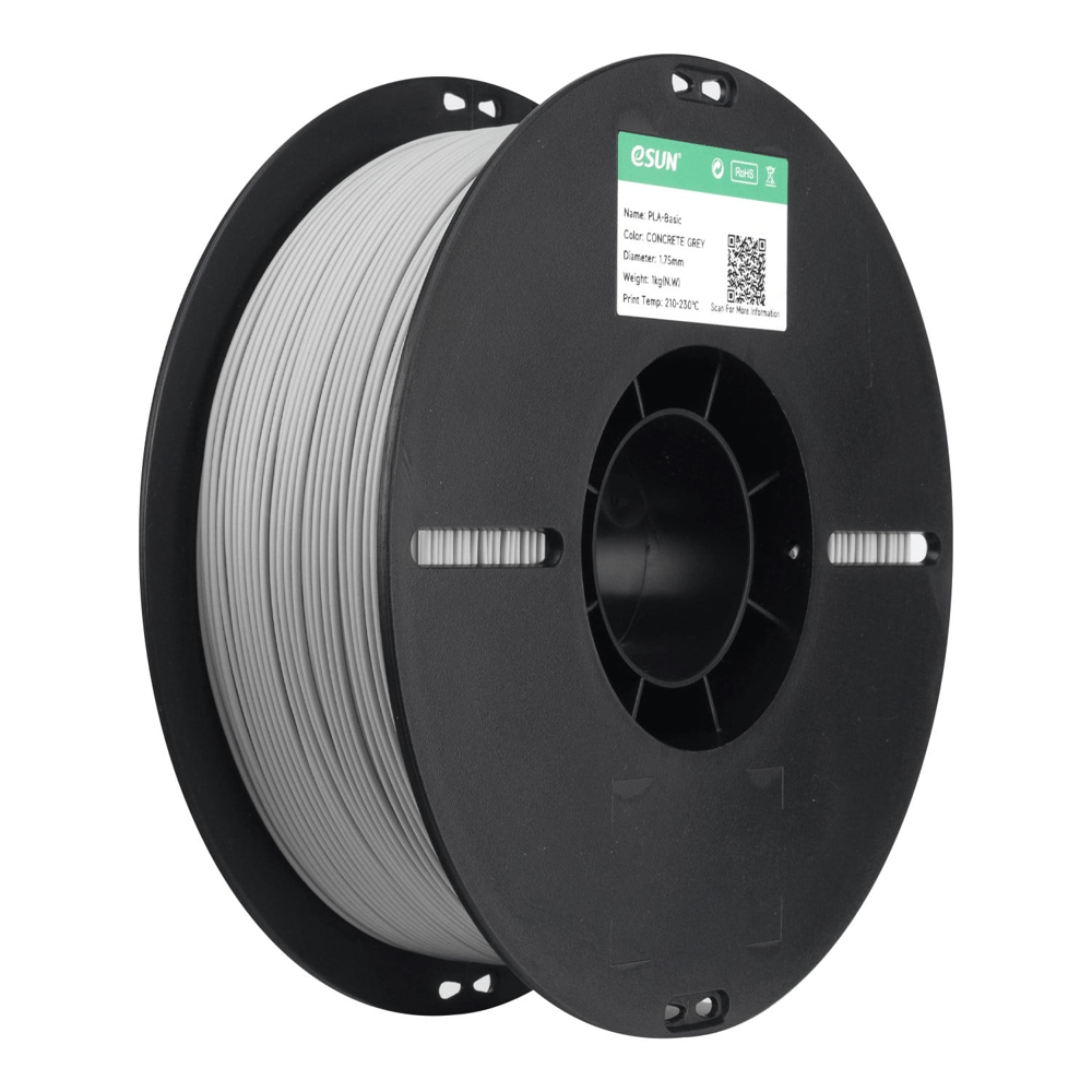 Esun PLA Basic Beton Grisi Filament 1.75mm 1 Kg