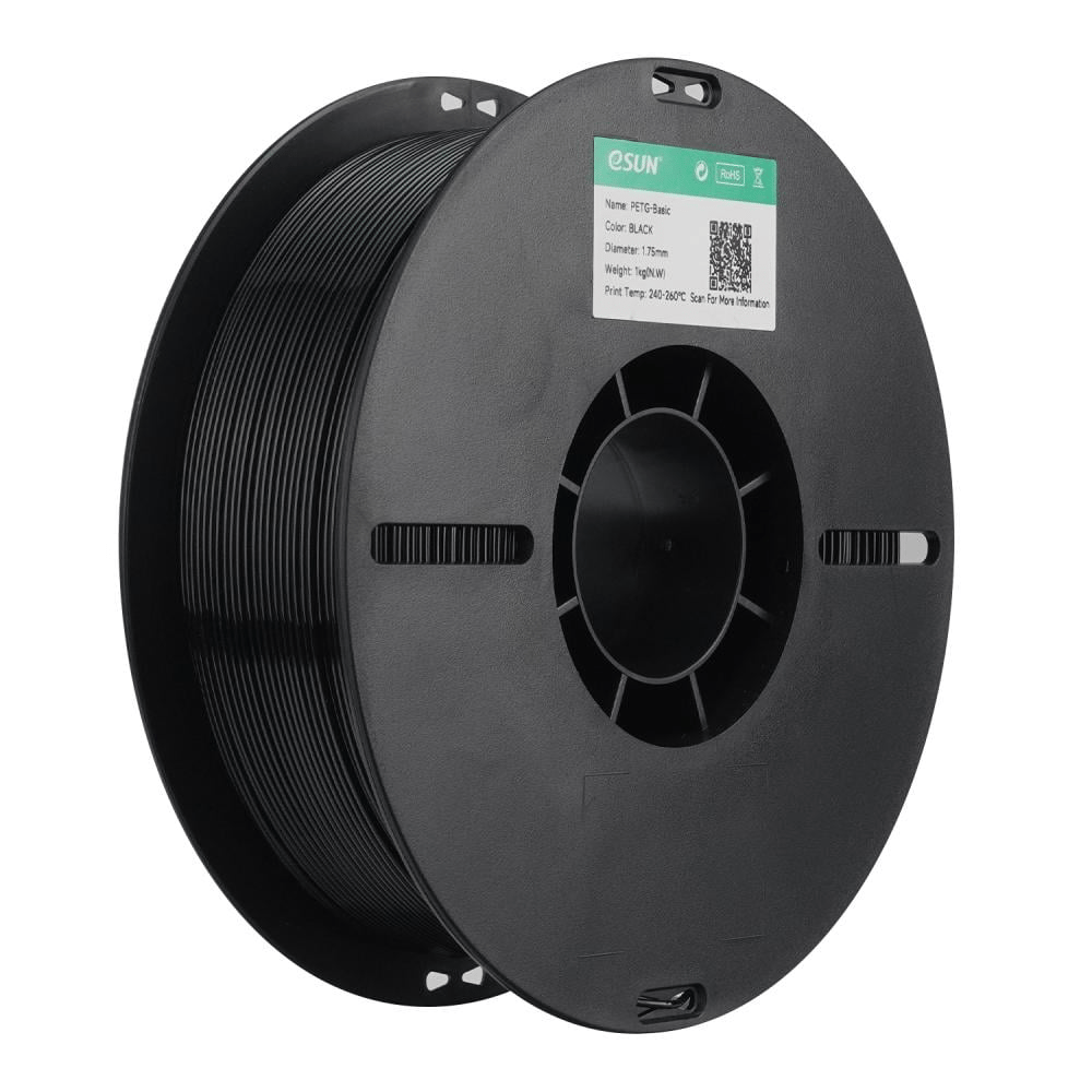 Esun PETG Basic Siyah Filament 1.75mm 1 Kg