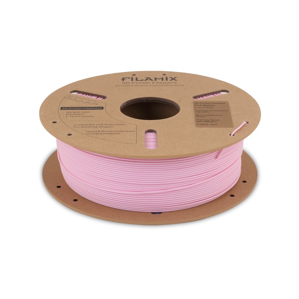Filamix Pembe PLA Mat Filament 1.75mm 1 Kg
