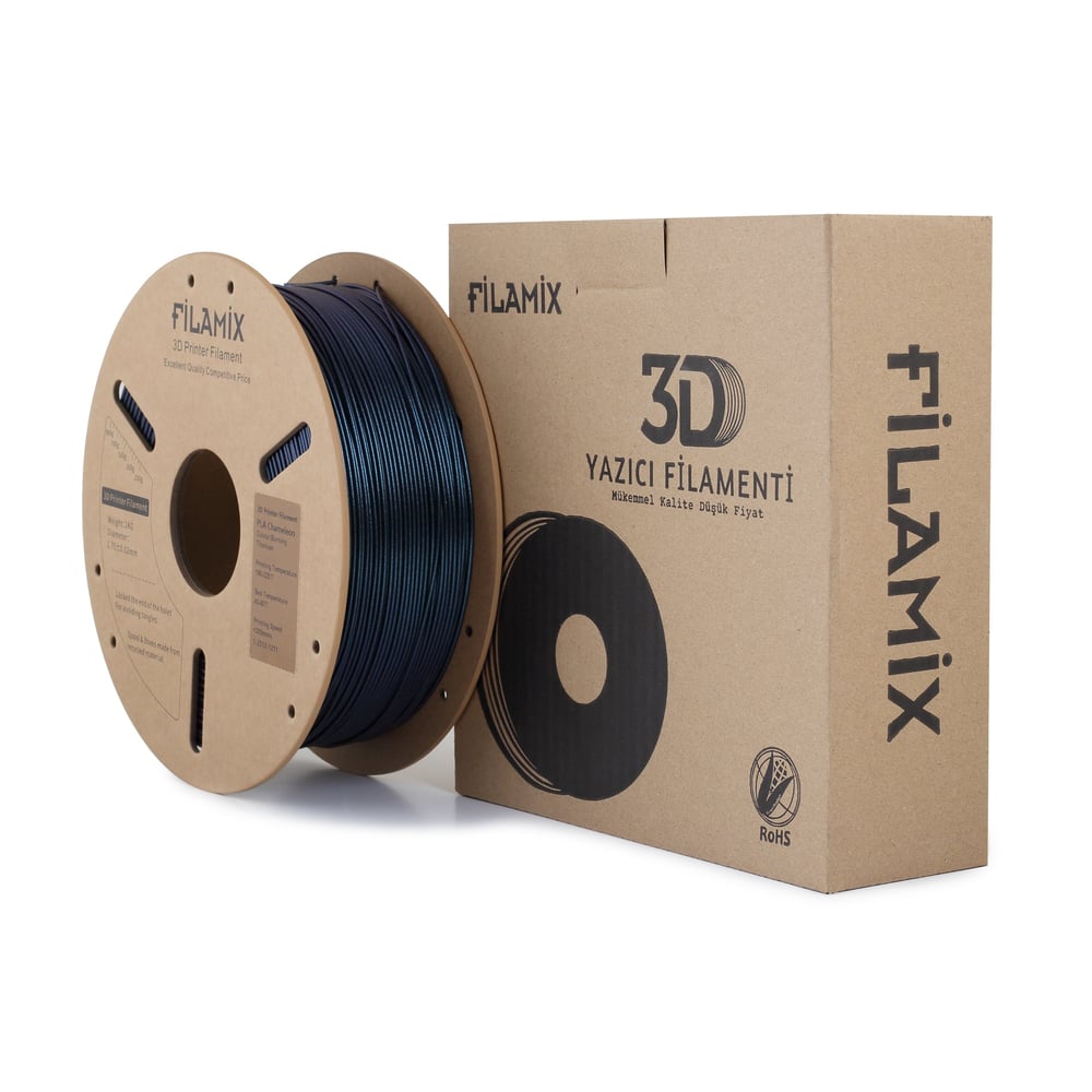 Filamix PLA Chameleon Burning Titanium Filament 1.75mm 1 Kg