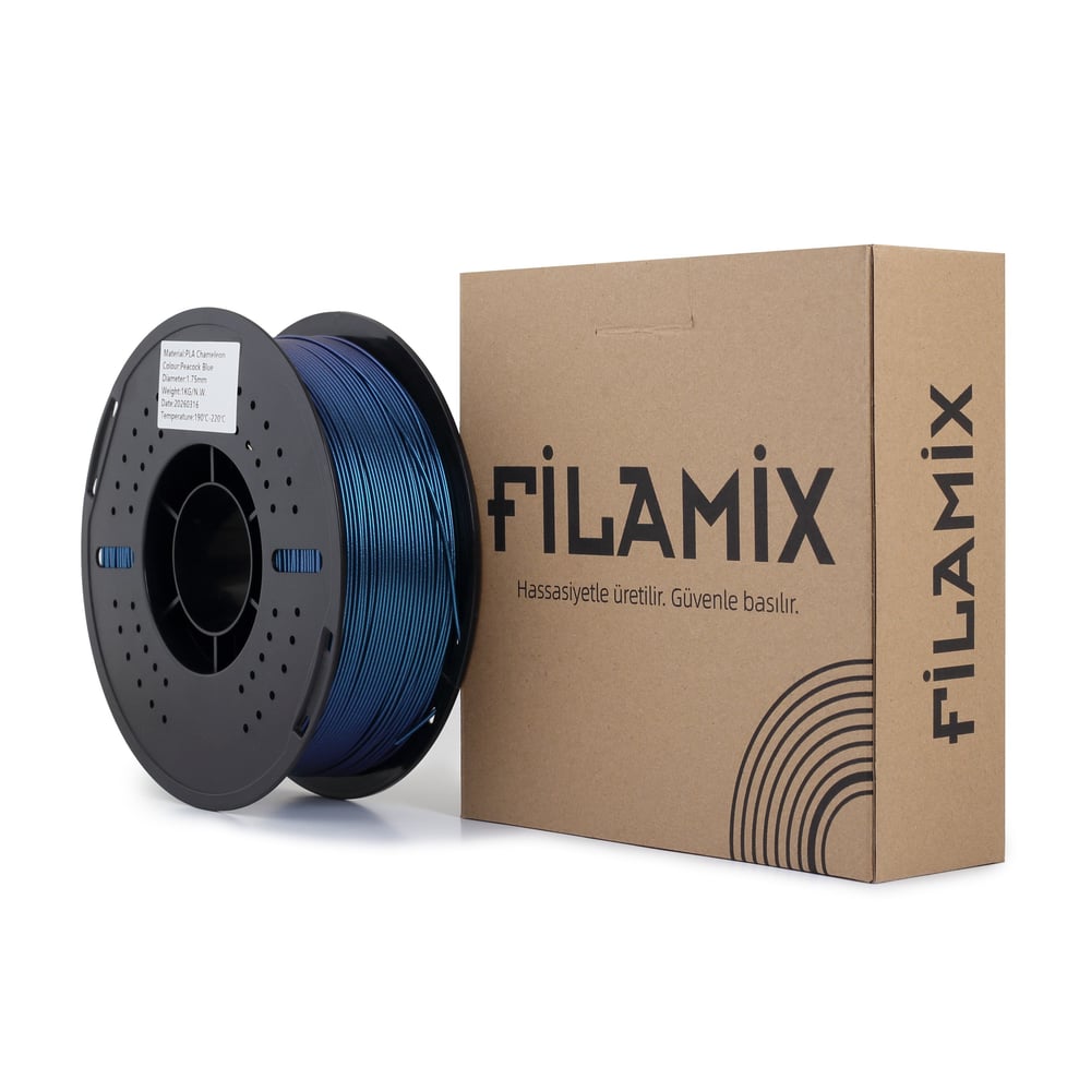 Filamix PLA Chameleon Peacock Blue Filament 1.75mm 1 Kg