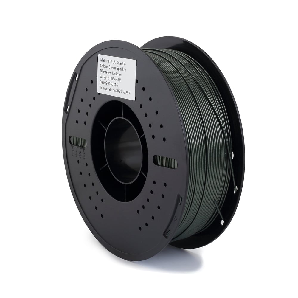 Filamix PLA Sparkle Yeşil Filament 1.75mm 1 Kg