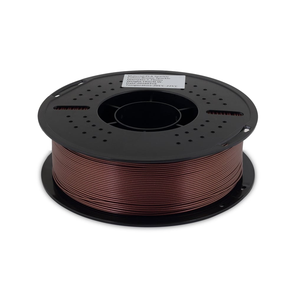 Filamix PLA Sparkle Kahverengi Filament 1.75mm 1 Kg