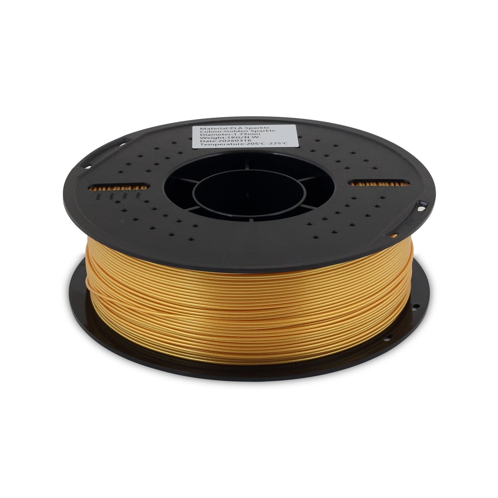 Filamix PLA Sparkle Altın Filament 1.75mm 1 Kg