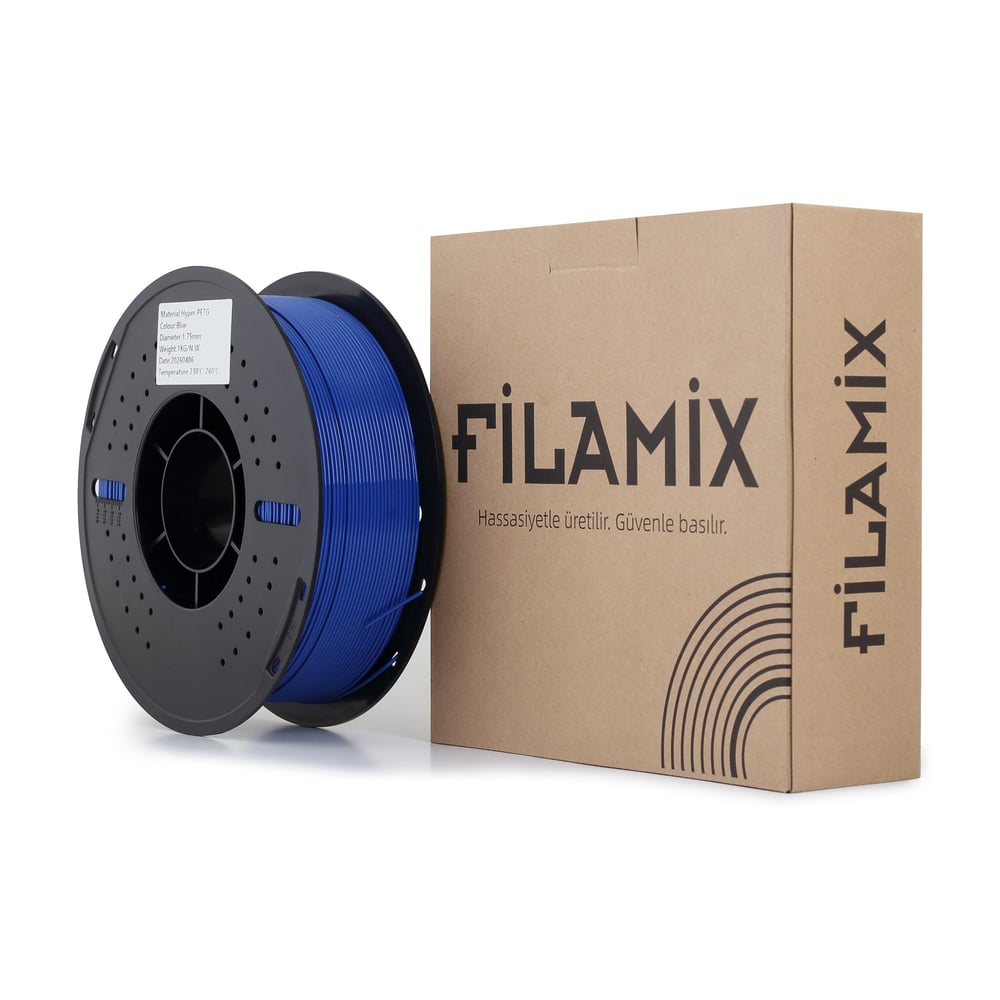 Filamix Hyper PETG Mavi Filament 1.75mm 1 Kg