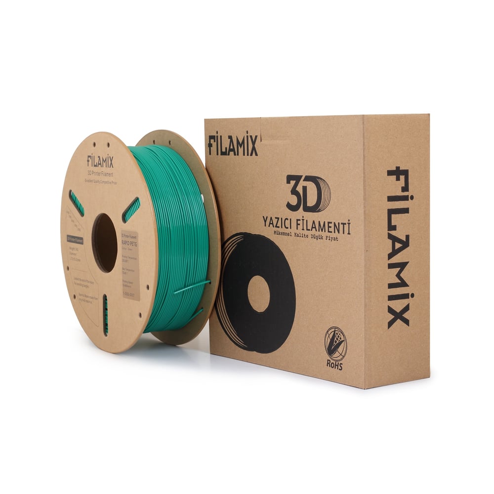 Filamix Hyper PETG Yeşil Filament 1.75mm 1 Kg
