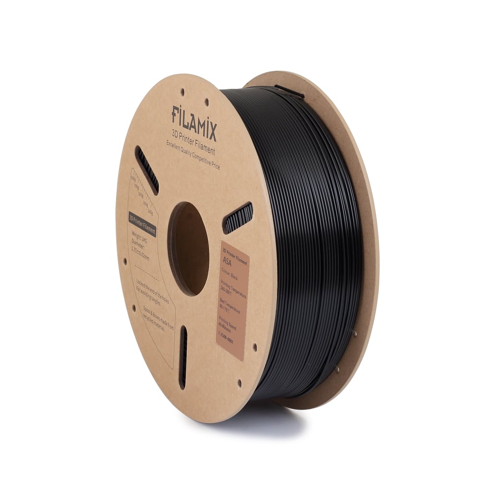 Filamix ASA Siyah Filament 1.75mm 1 Kg