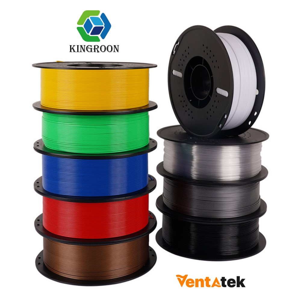 Kingroon PETG Basic Sarı Filament 1.75mm 1kg