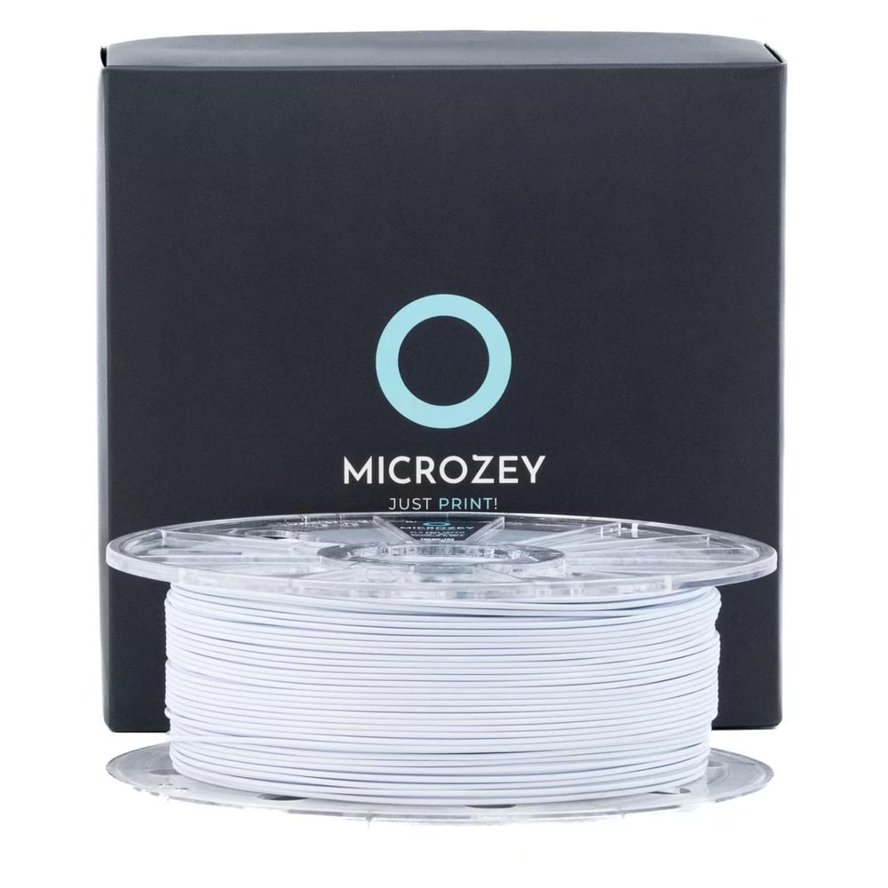 Microzey Emaye Beyaz PLA Pro Max Filament - 1.75mm - 1 Kg