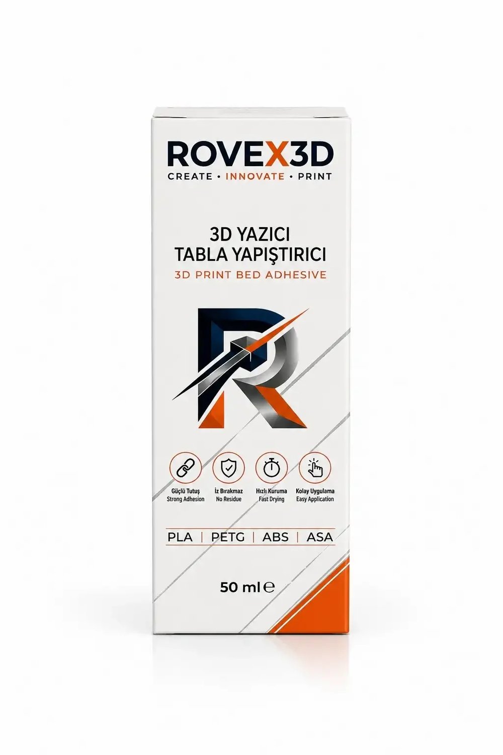 Rovex3D 3D Yazıcı Tabla Yapıştırıcısı 50 ml