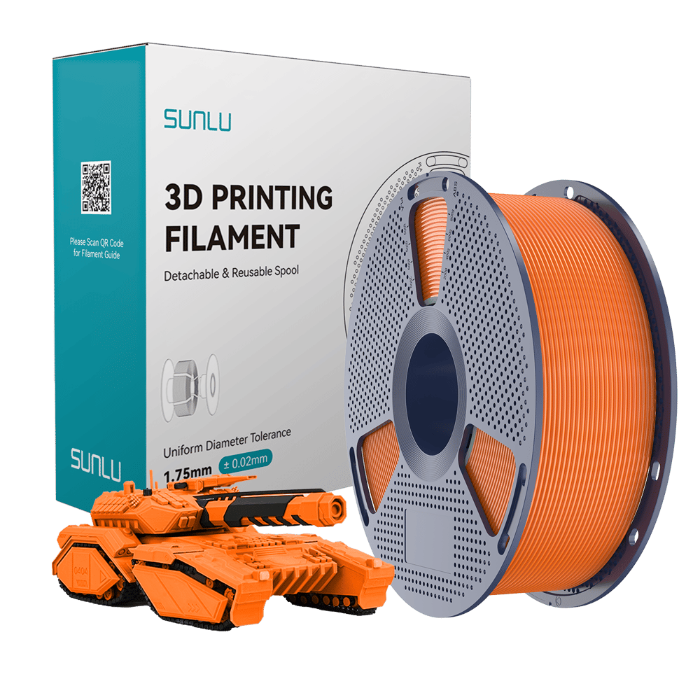 Sunlu Güneş Turuncusu PLA Filament - 1.75mm - 1 Kg