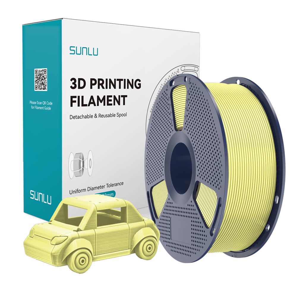 Sunlu Limon Sarısı PETG Filament - 1.75mm - 1 Kg