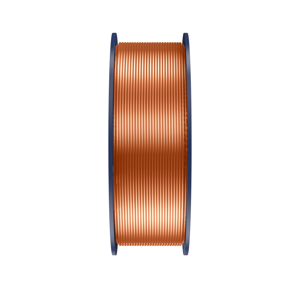 Sunlu Kırmızı Bakır Silk PLA+ Filament - 1.75mm - 1 Kg