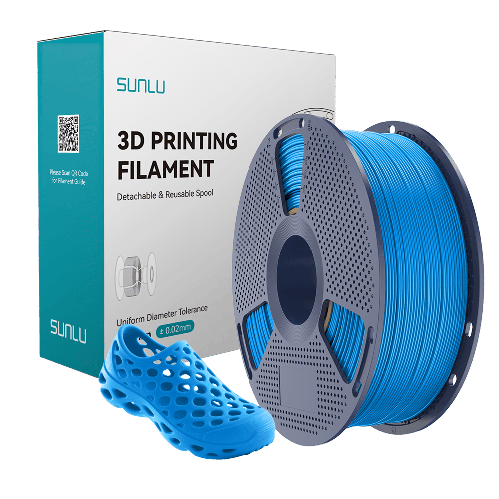 Sunlu Mavi TPU 95A Esnek Filament - 1.75mm - 1 Kg