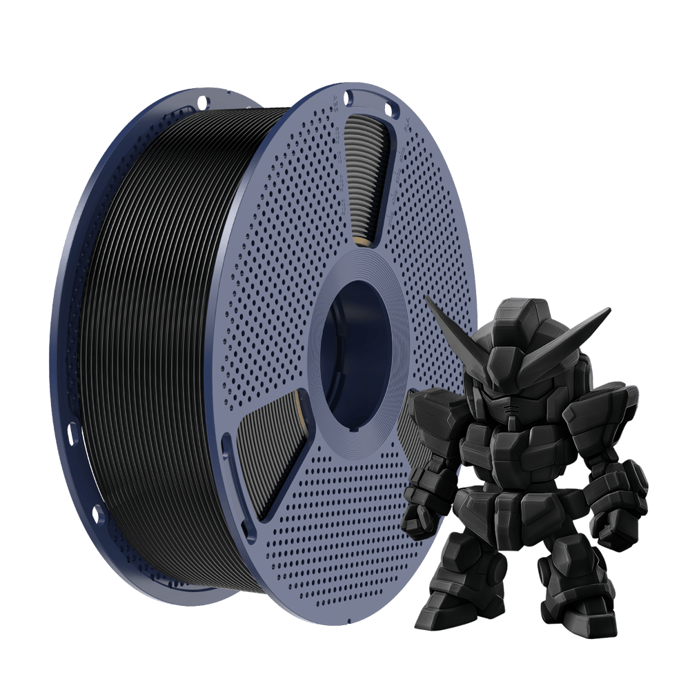 Sunlu Siyah PLA+ 2.0 Filament - 1.75mm - 1 Kg