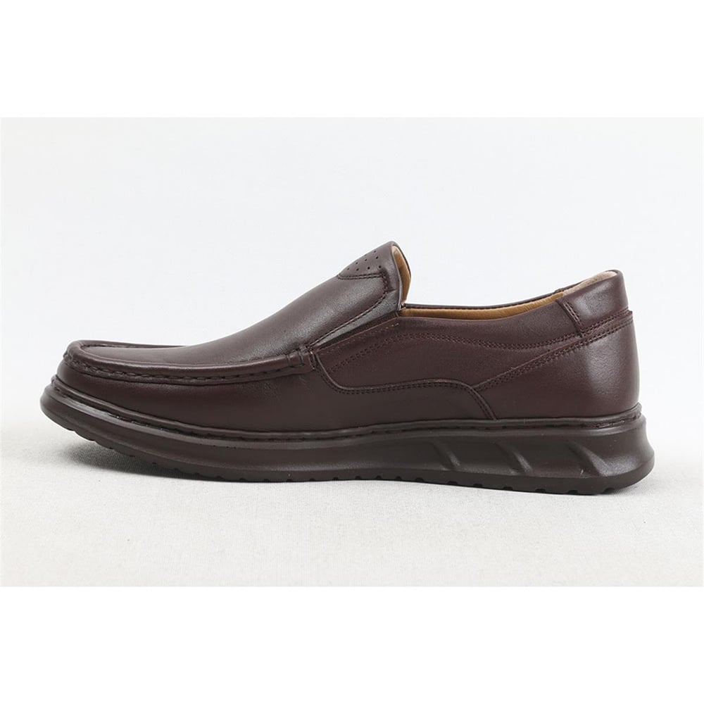 Ulus  010 Kahve Fitilli Comfort Ayakkabi