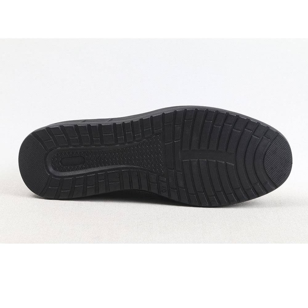 Ulus  09 Siyah Bağli Fitilli Comfort Ayakkabi