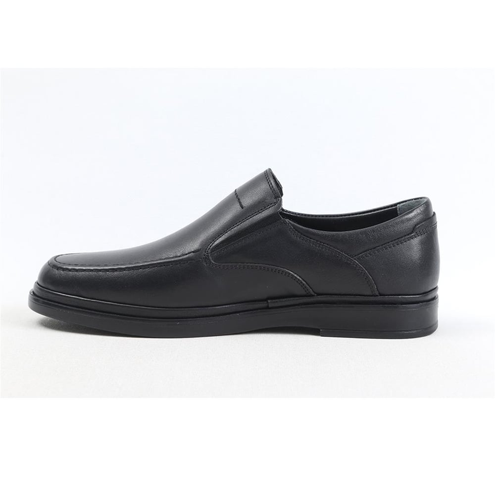 Ulus 095-2 Lastikli Fitilli Siyah Comfort Ayakkabi