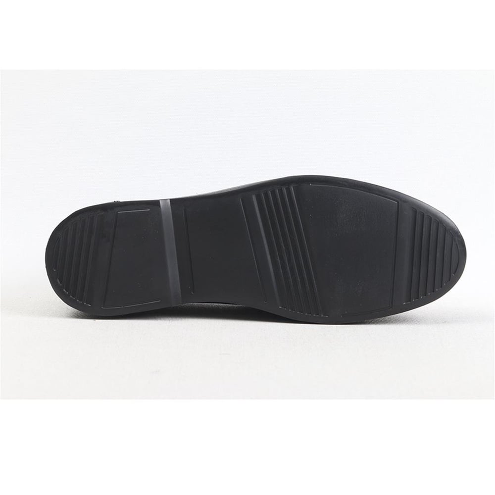 Ulus 1005 Fiyonklu Croco Siyah Eva Loafer Ayakkabi
