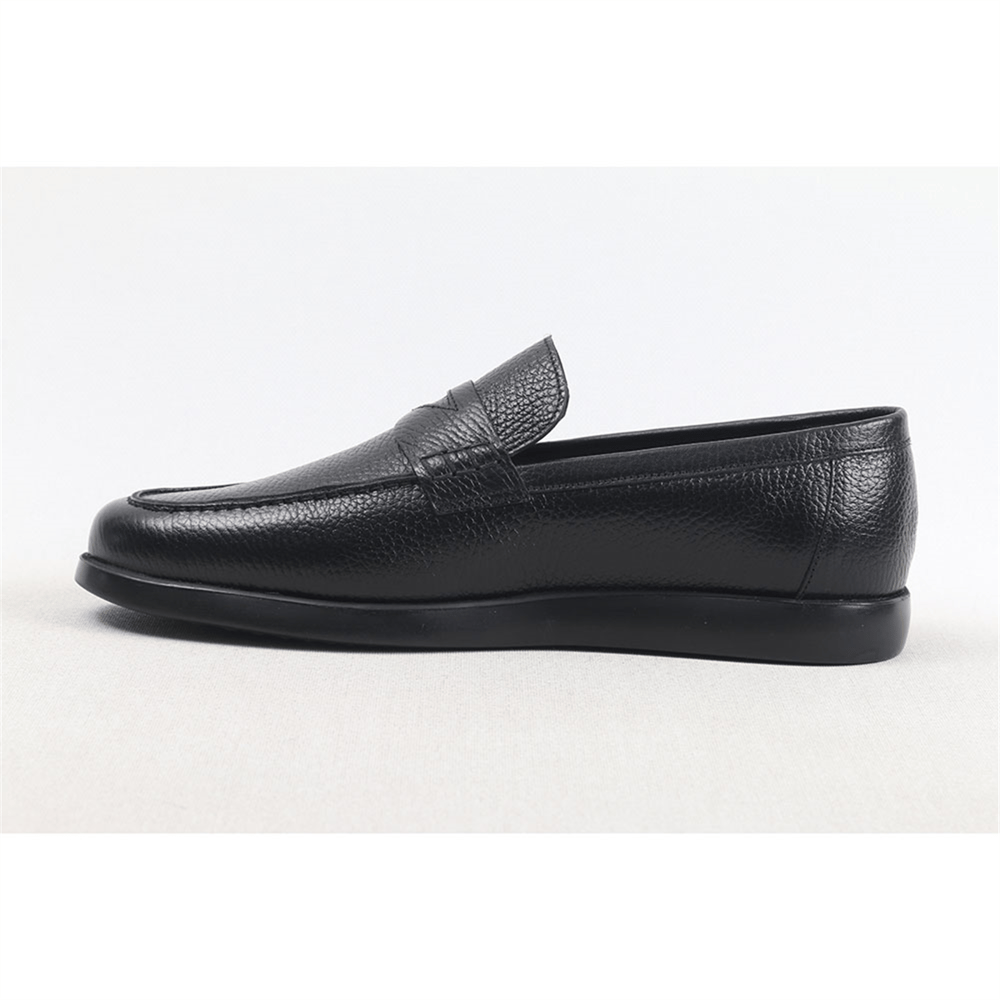 Ulus 1007 Fiyonklu Siyah  Eva Loafer Ayakkabi